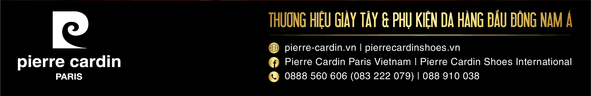 Pierre Cardin Shoes Vietnam – Thông tin liên hệ
