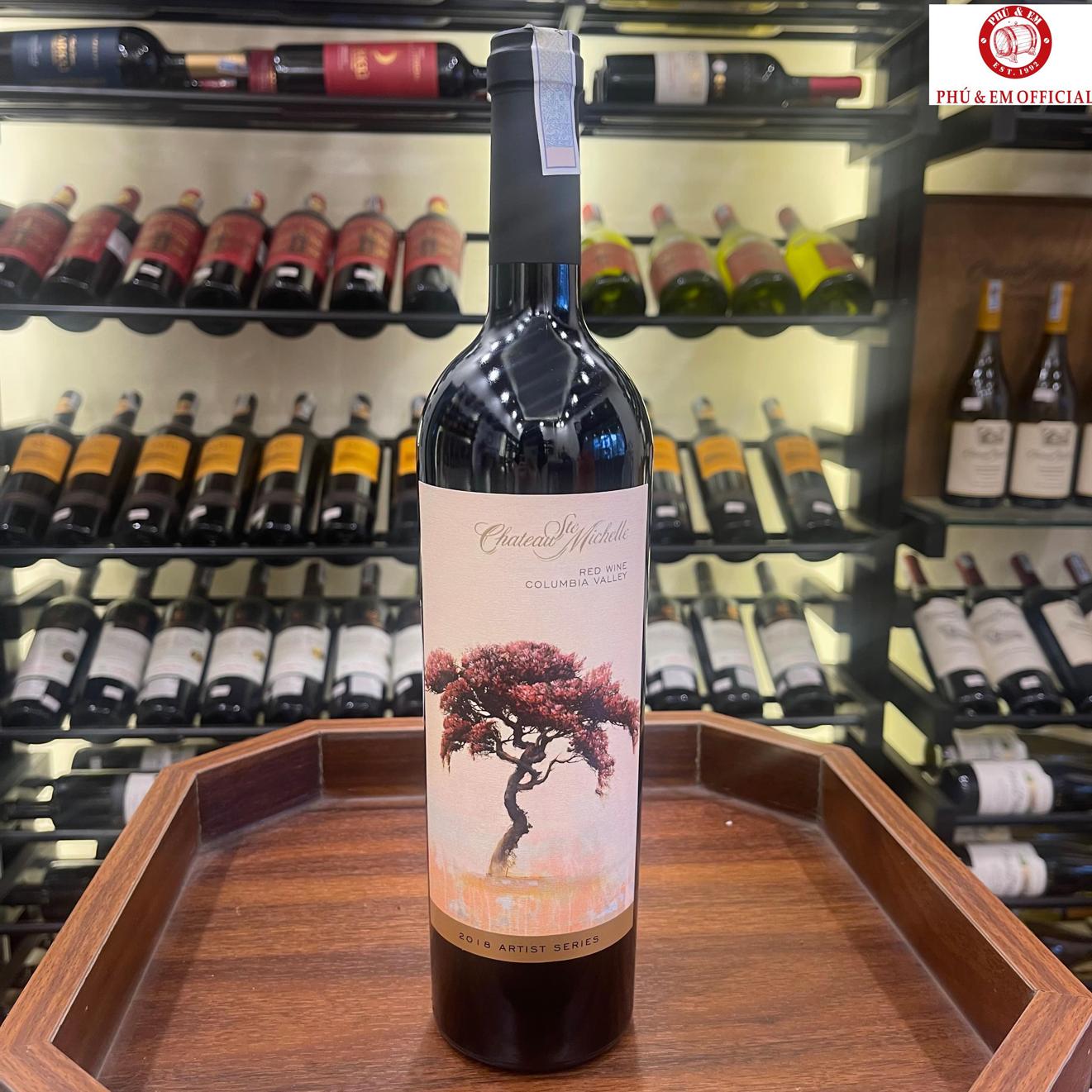 Rượu Vang Đỏ Mỹ Chateau Ste. Michelle Artist Series PHU EM FOOD & WINE