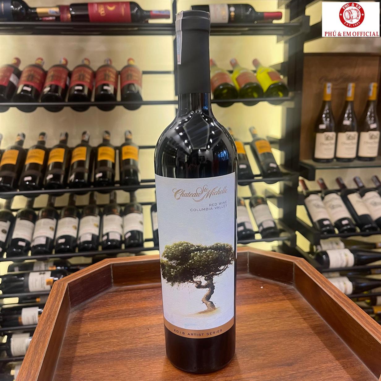 Rượu Vang Đỏ Mỹ Chateau Ste. Michelle Artist Series PHU EM FOOD & WINE