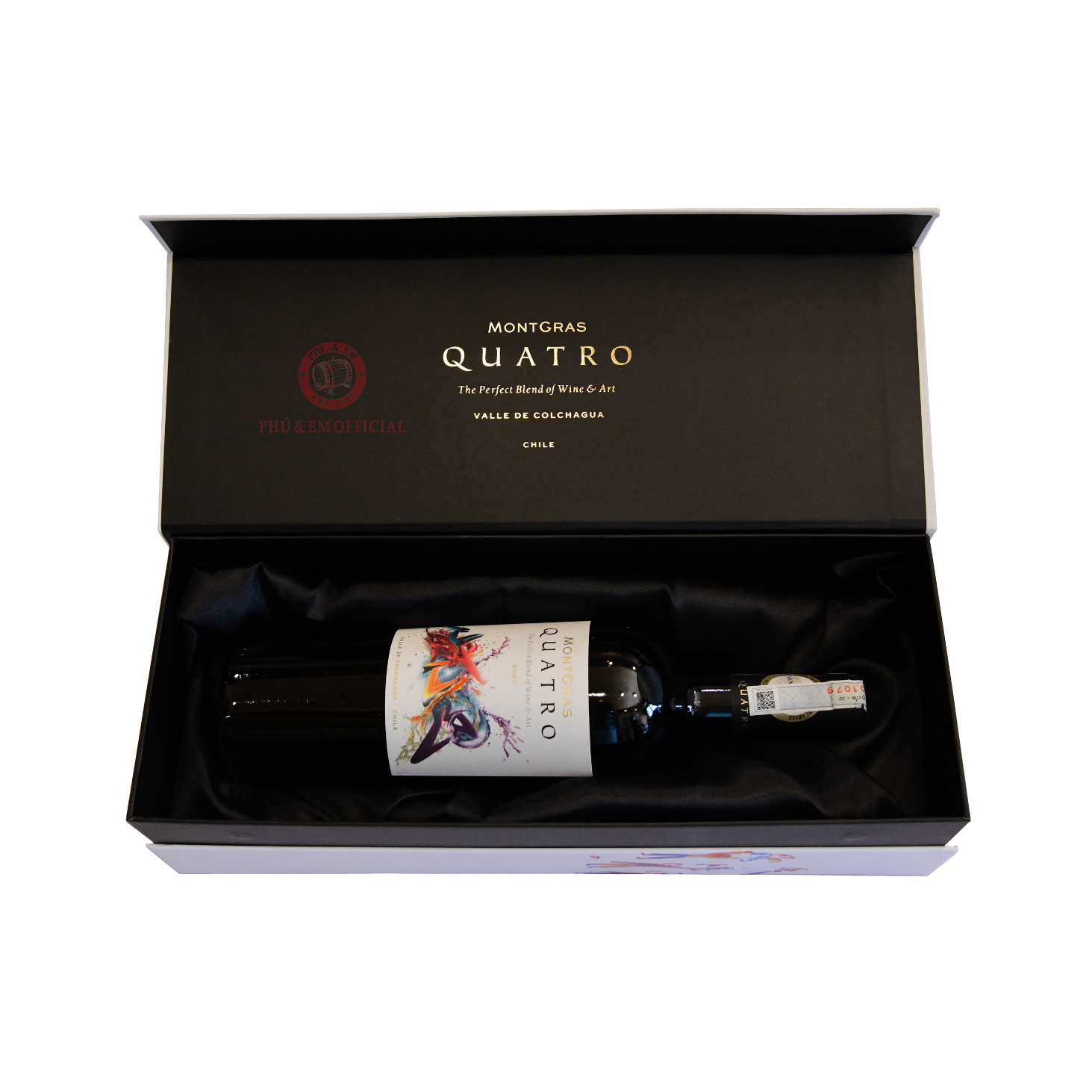  HỘP RƯỢU QUATRO CAO CẤP - SG 18 