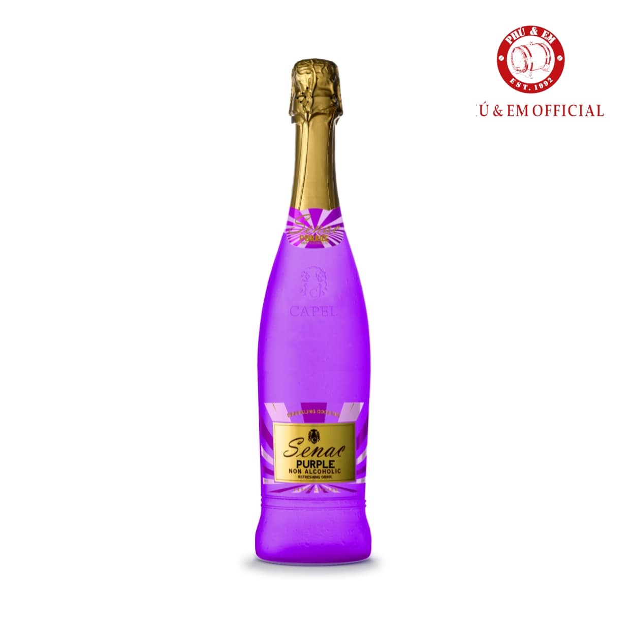  Nước Trái Cây Lên Men Không Cồn Tây Ban Nha Senac Cocktail Vị Kẹo Nho 