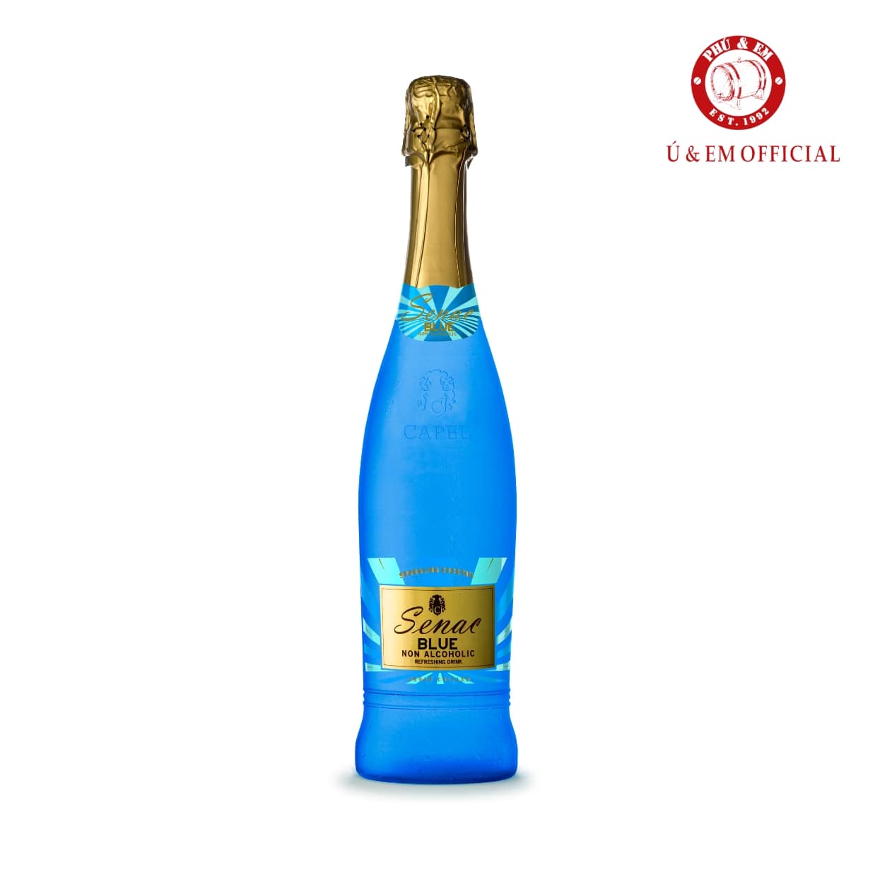  Nước Trái Cây Lên Men Không Cồn Tây Ban Nha Senac Cocktail Vị Việt Quất 