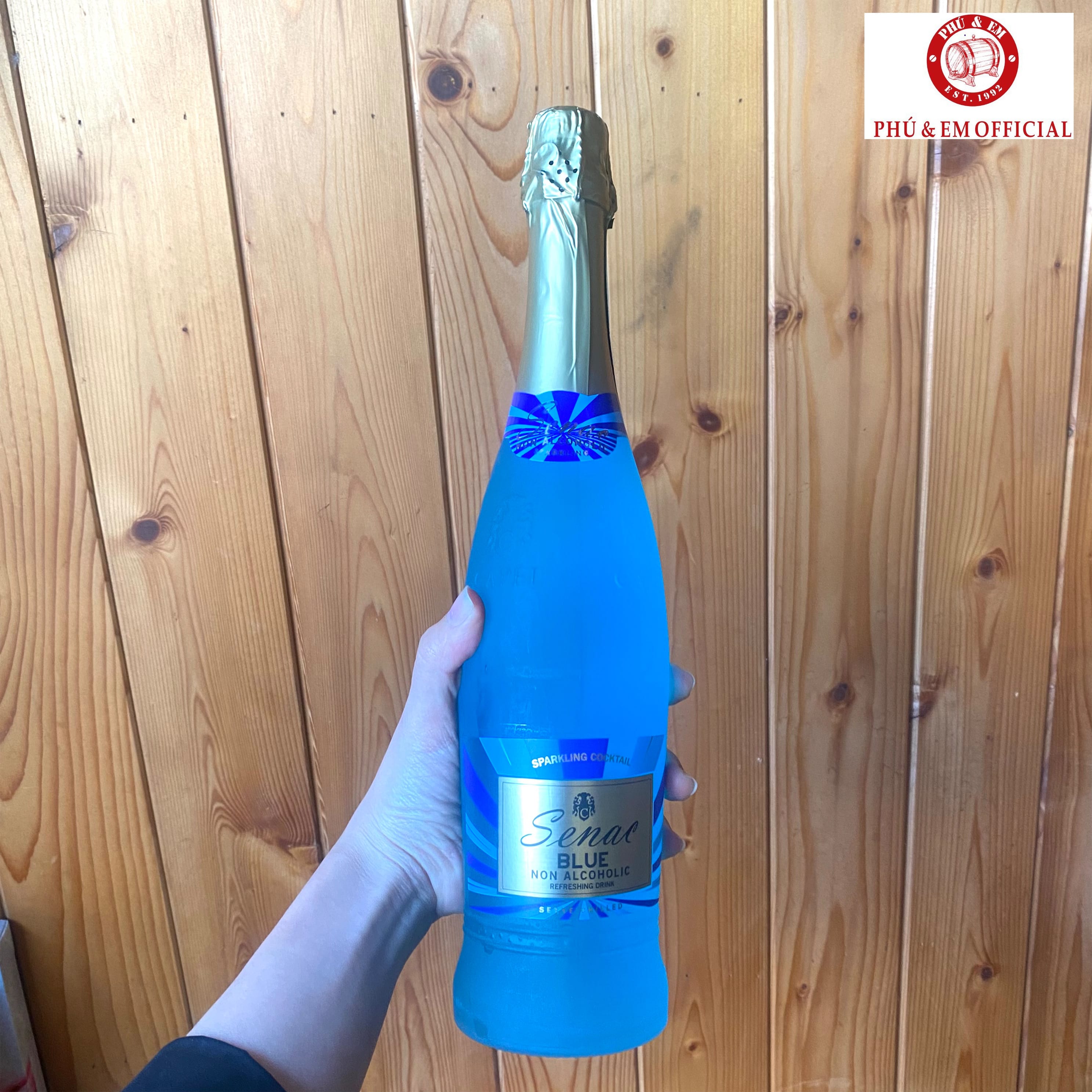  Nước Trái Cây Lên Men Không Cồn Tây Ban Nha Senac Cocktail Vị Việt Quất 