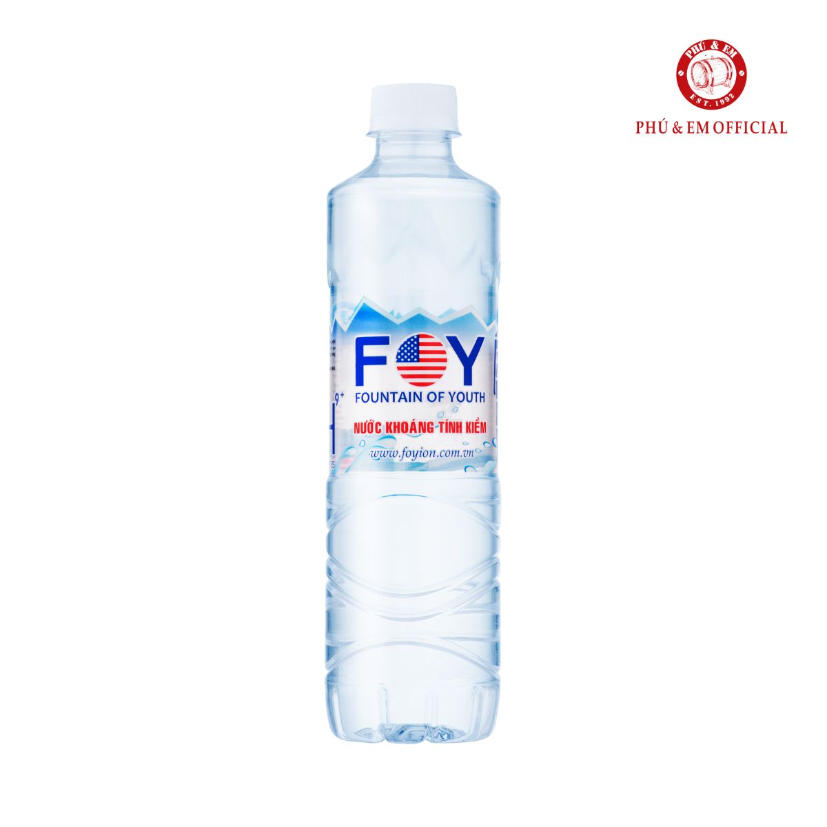 Thùng Nước Khoáng Tính Kiềm FOY 520ml