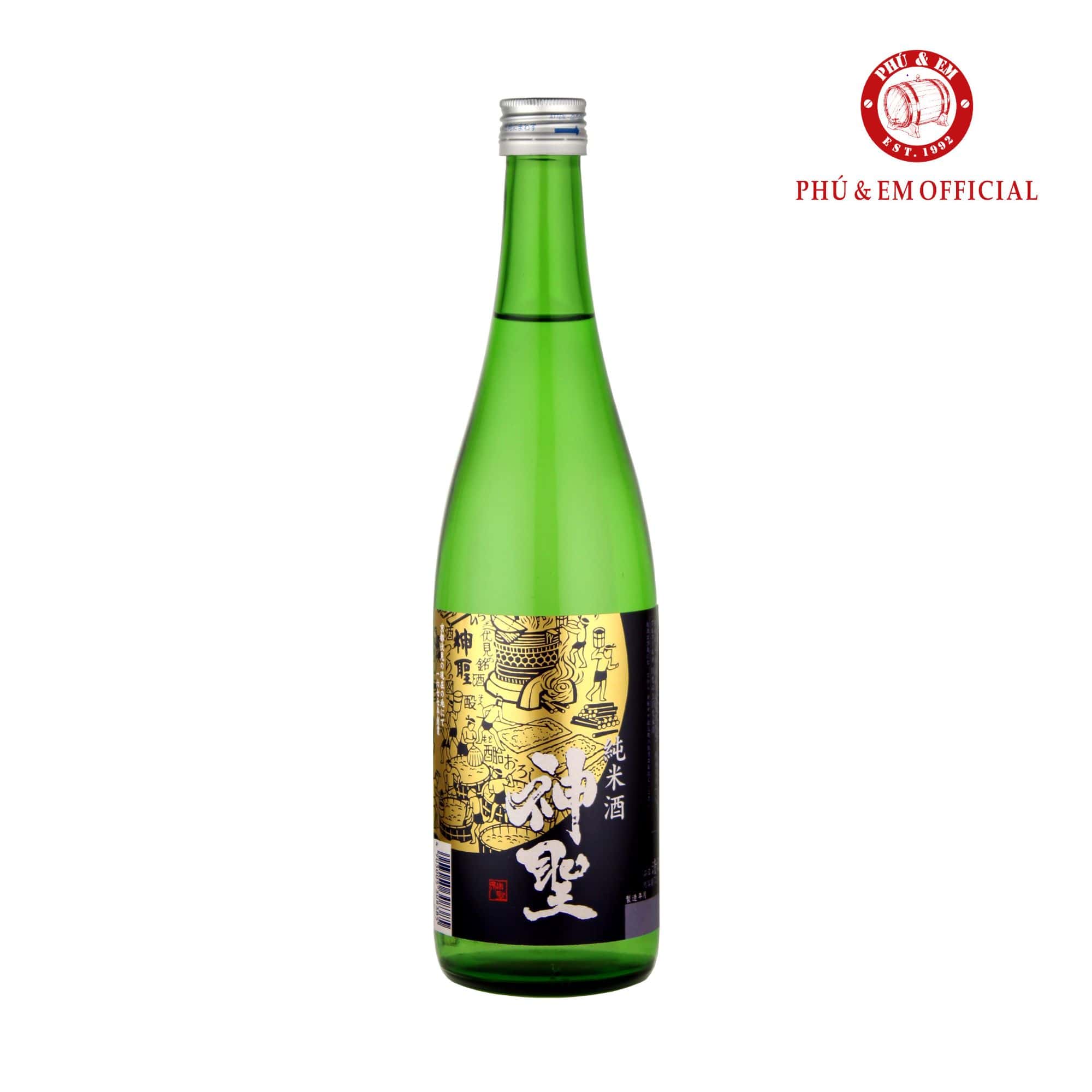  Rượu Sake Nhật Shinsei Junmaishu 720ml 