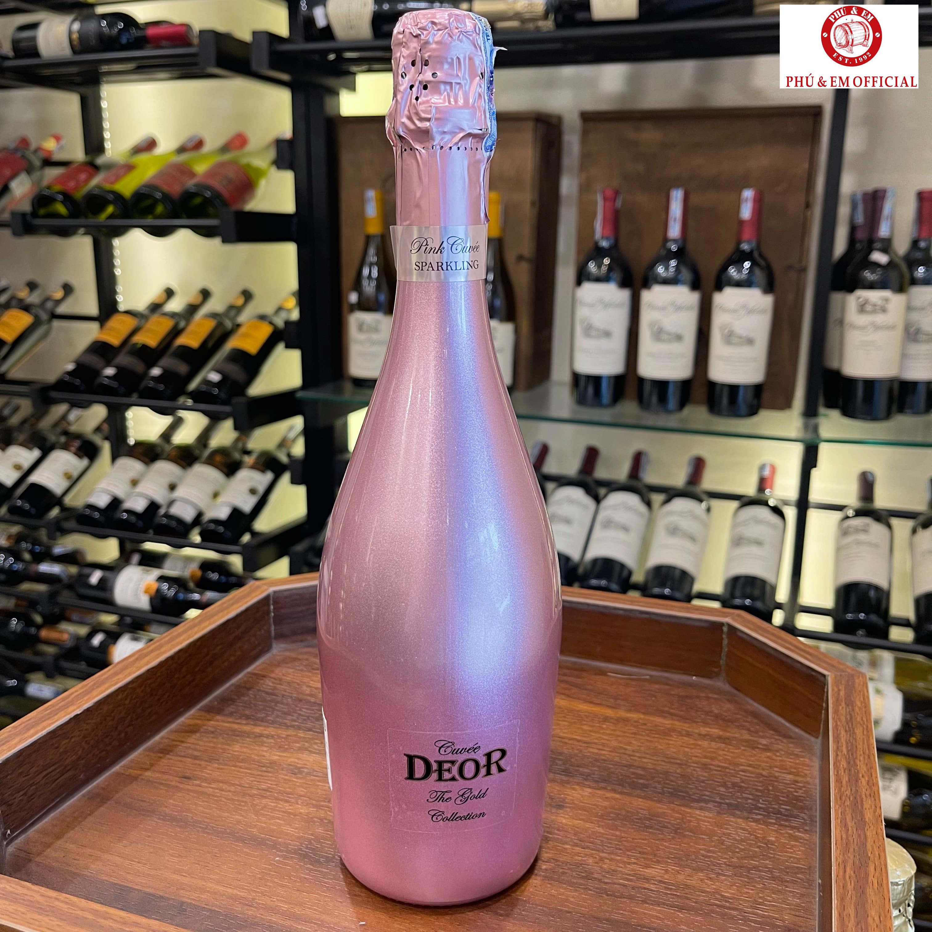  Rượu Vang Nổ Ý Cuvee Deor The Gold Collection Rosé Spumante Extra Dry 