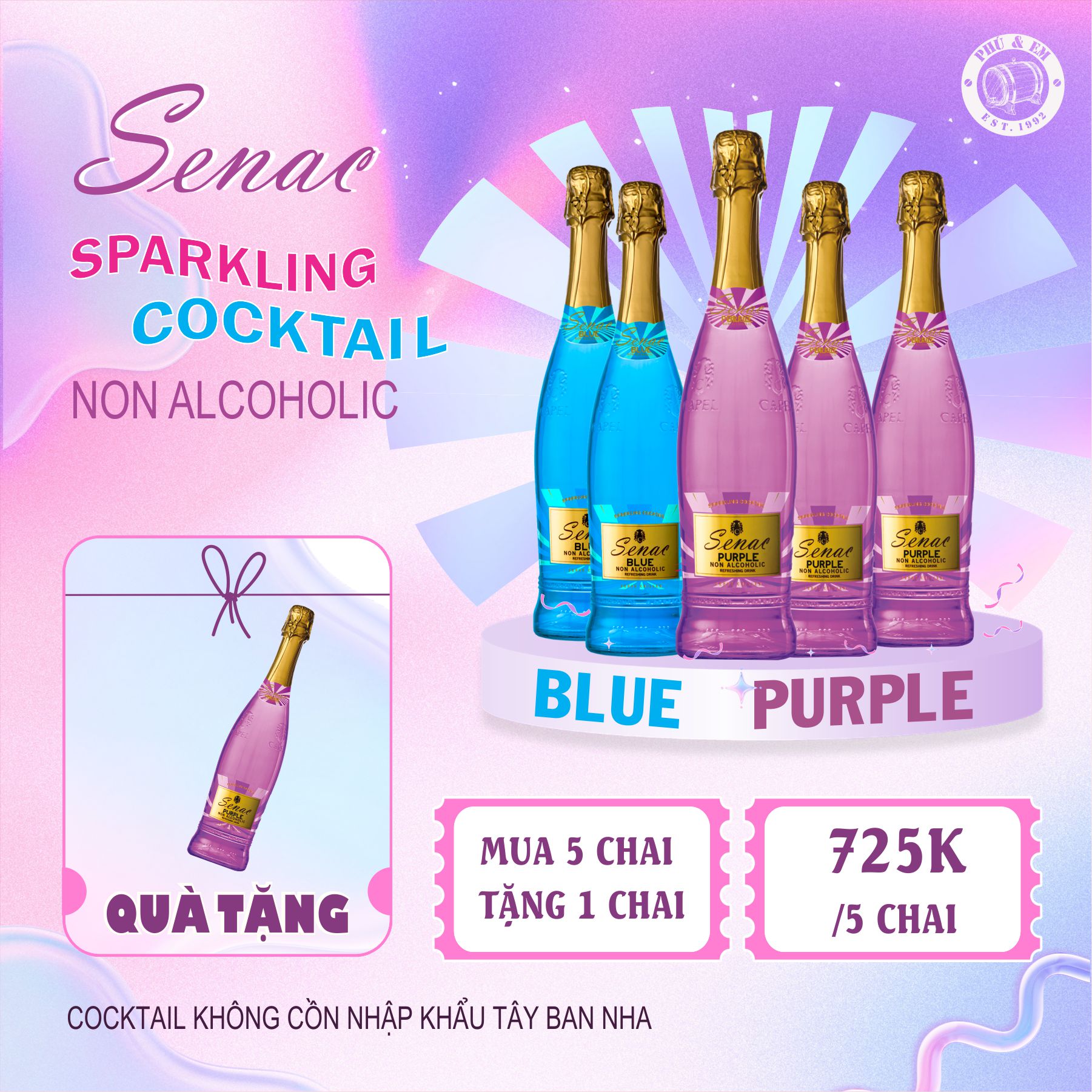  [COMBO 5 + 1] SENAC COOKTAIL 