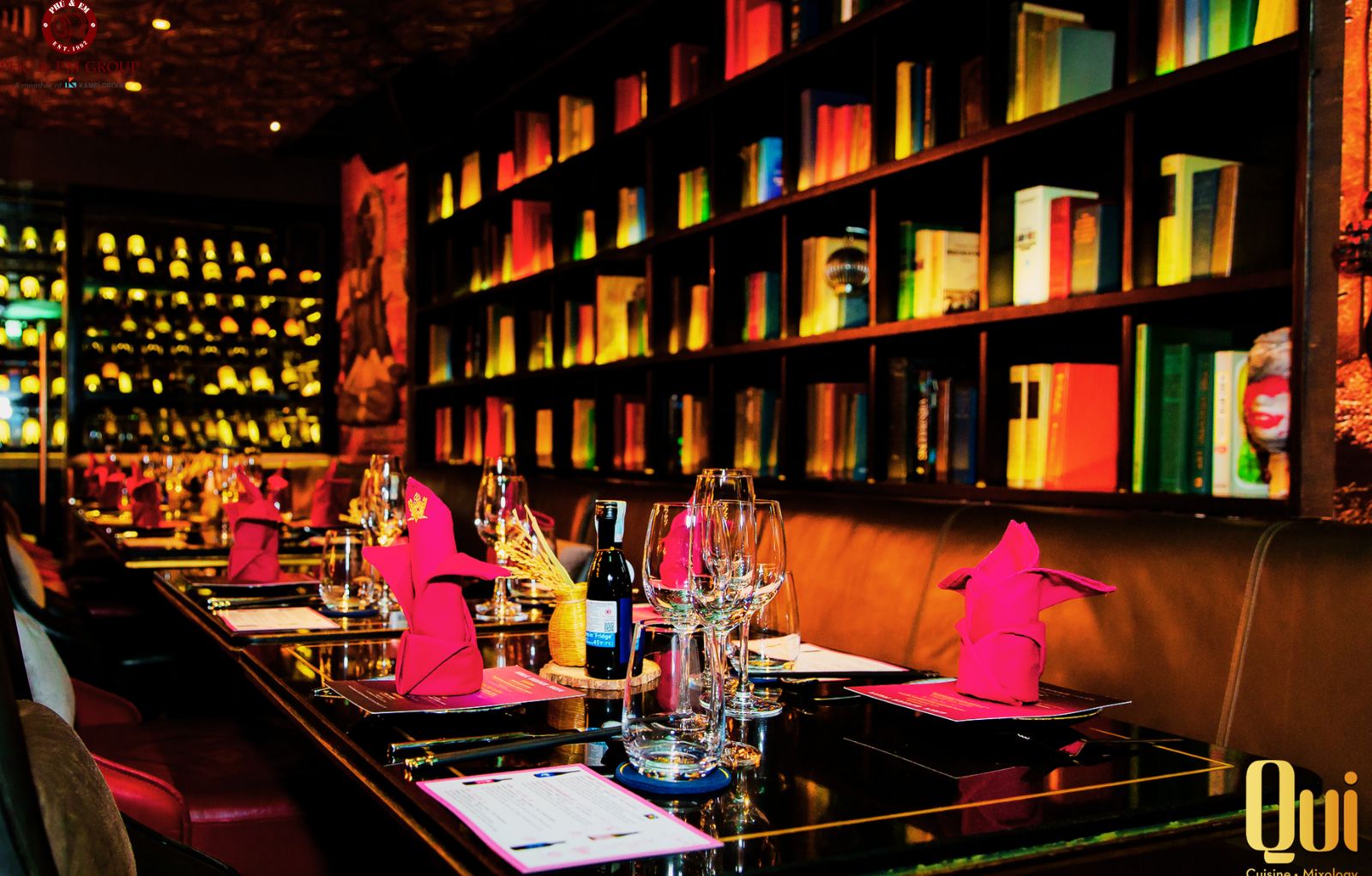 Không gian sự kiện Sake night sành điệu và tinh tế