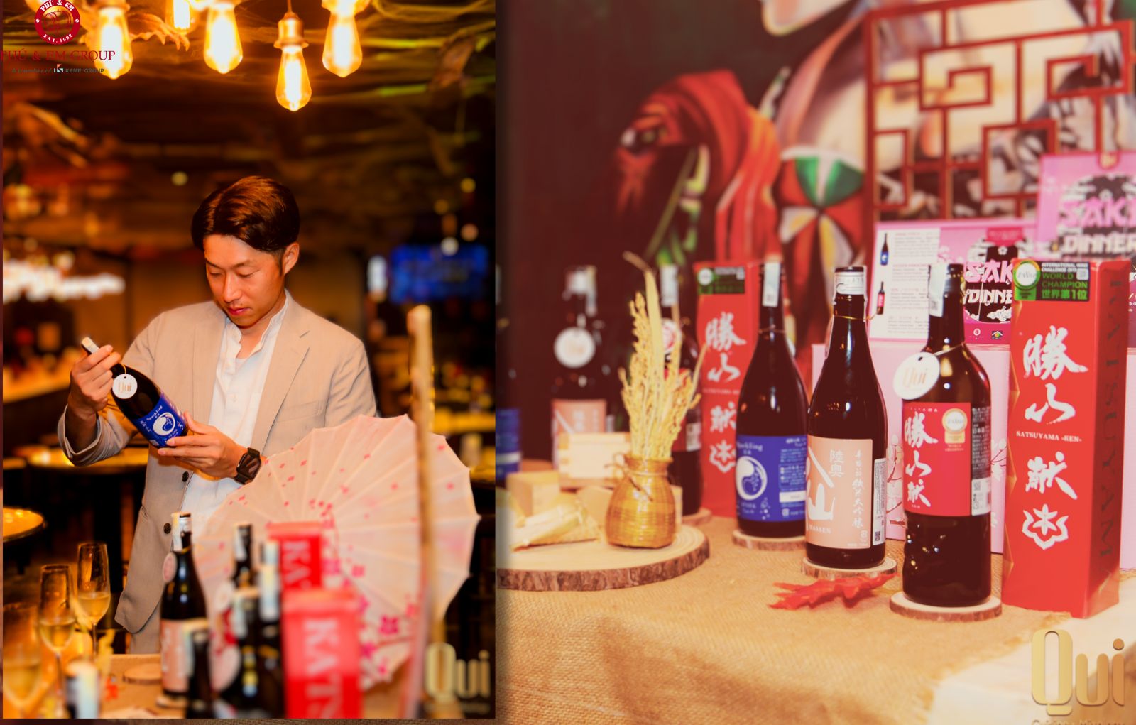 Sự hòa quyện hoàn hảo giữa sake và ẩm thực