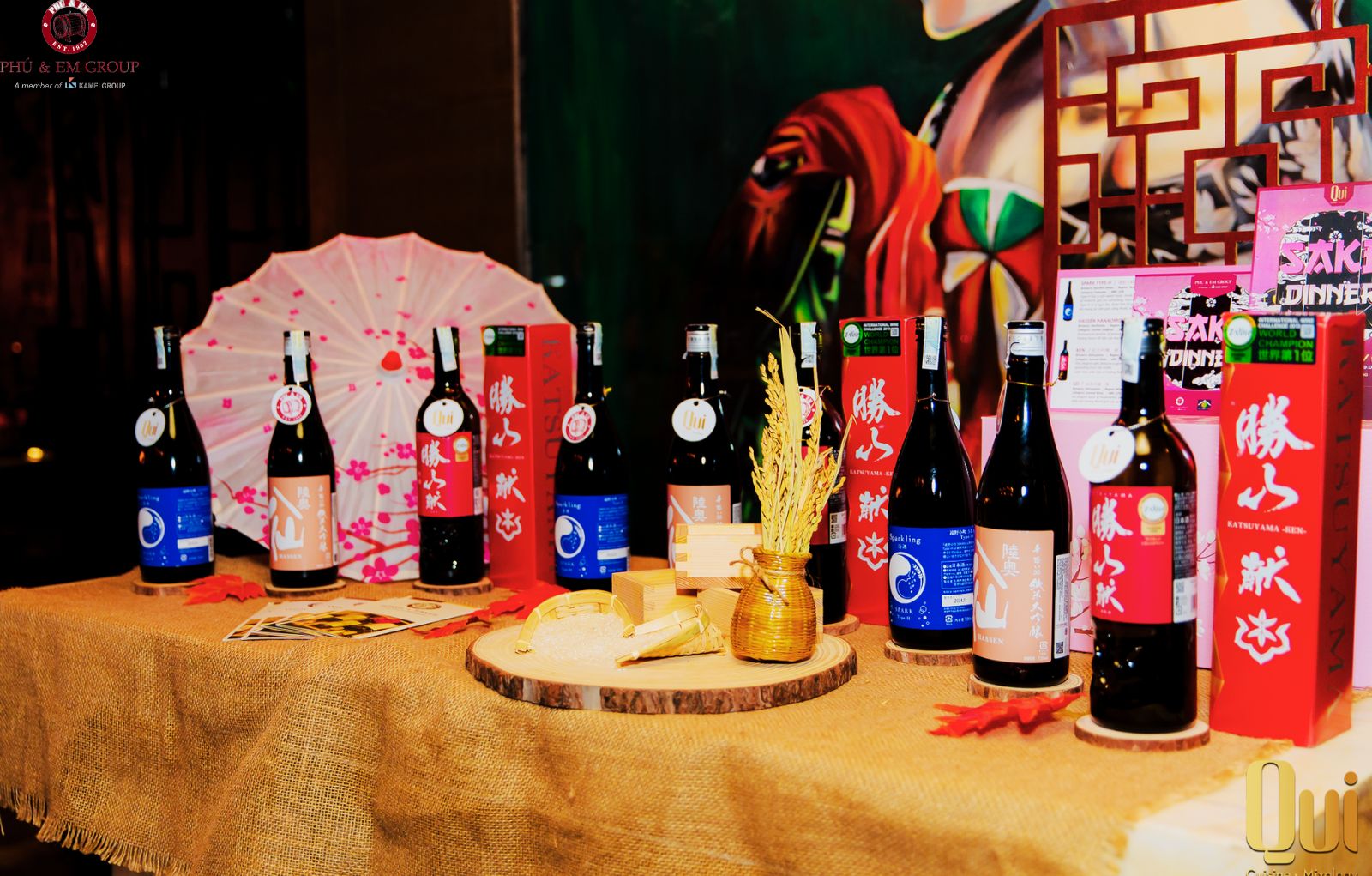 Sự Kiện Sake Night Tại Qui Bar: Hành Trình Tinh Hoa Văn Hóa Nhật Bản