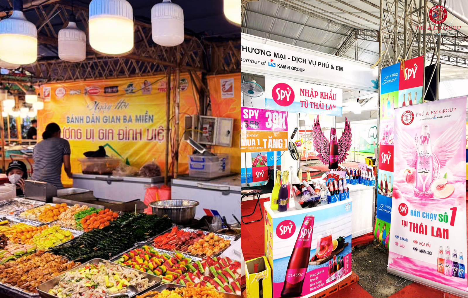 Trải nghiệm tại ng&agrave;y hội b&aacute;nh d&acirc;n gian 3 miền TP.HCM