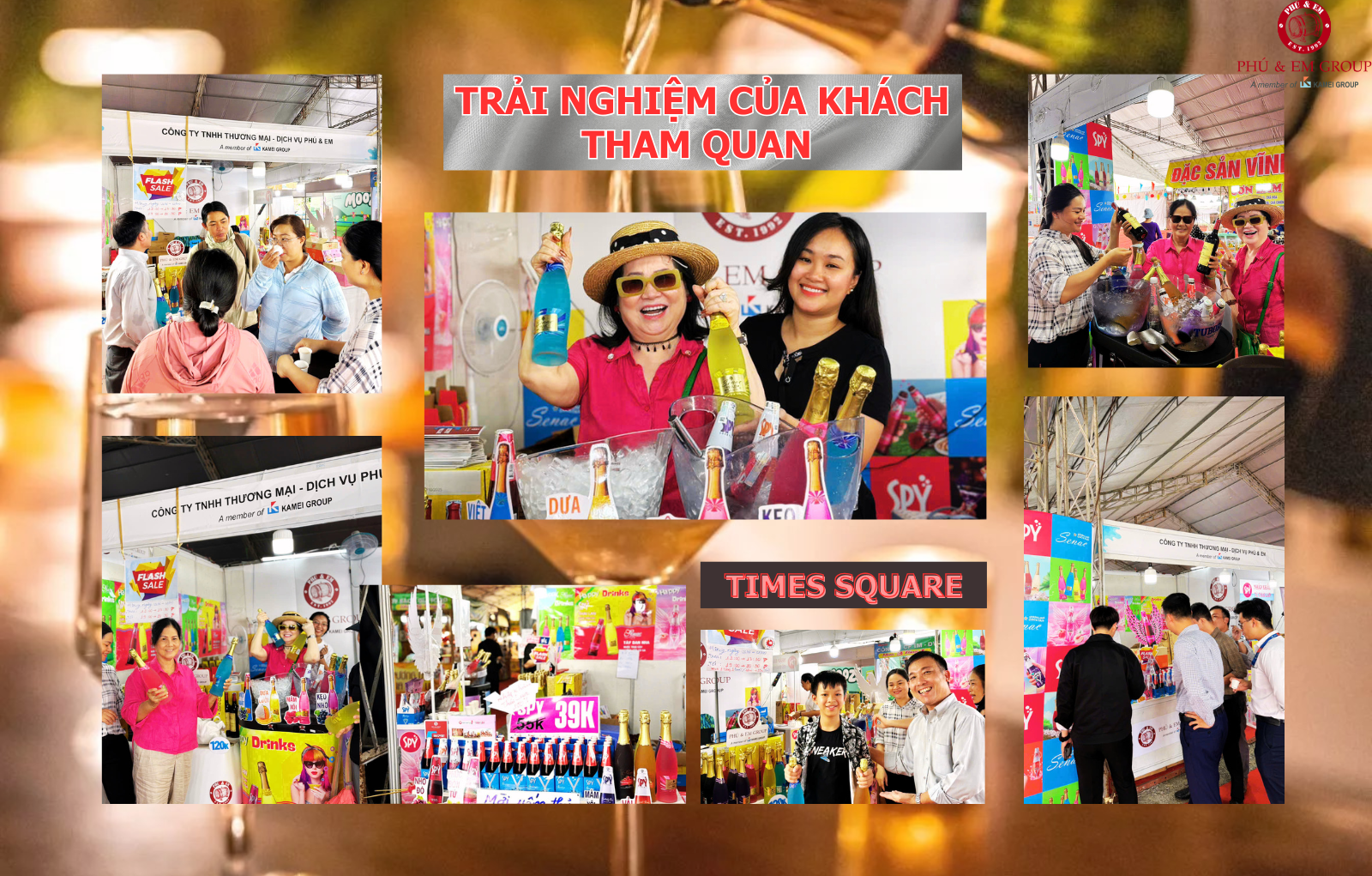 Trải nghiệm của kh&aacute;ch tham quan tại khu vực Times Square