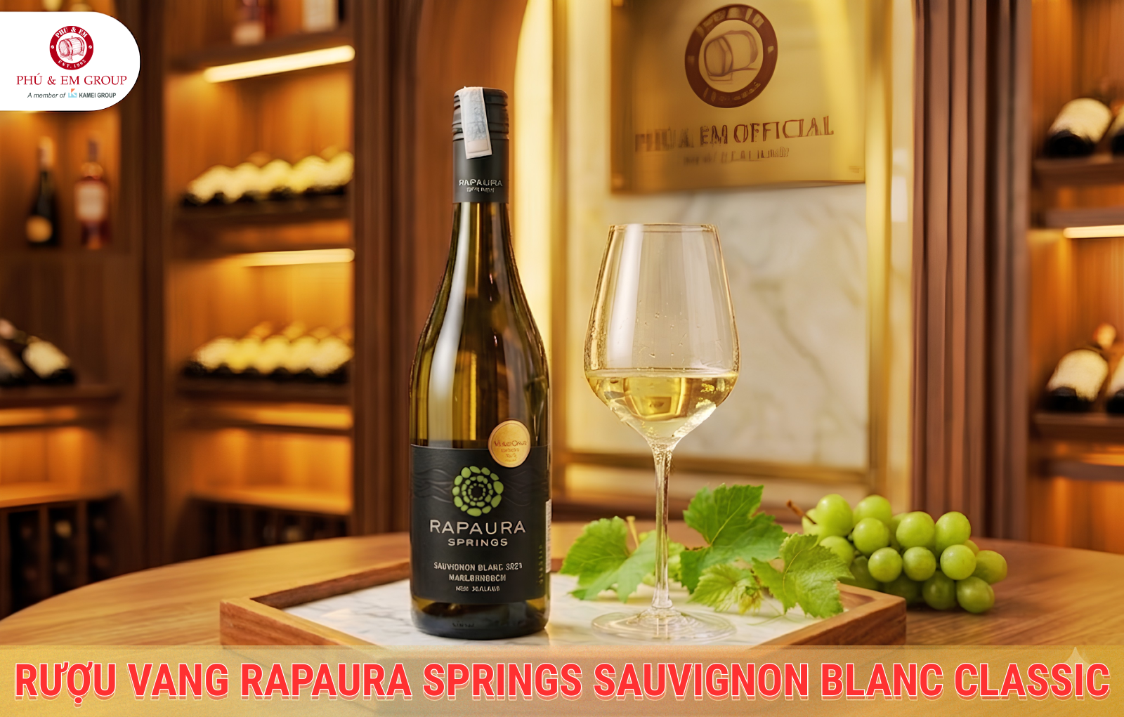 Rượu Vang Rapaura Springs Sauvignon Blanc Classic